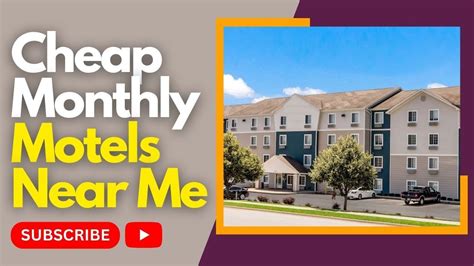 cheap motels by the month near me